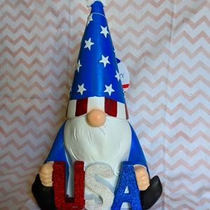 New Patriotic Gnome with USA - 11"